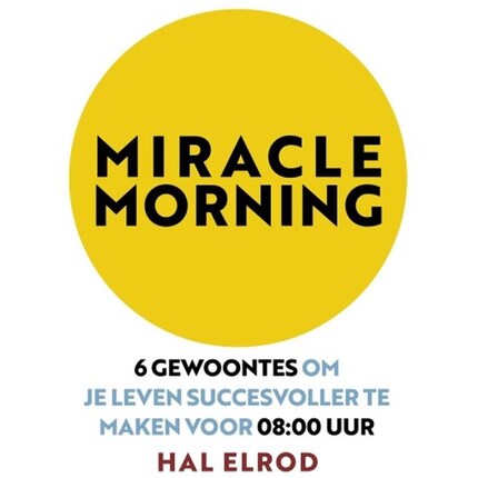Miracle Morning bookCoverFor