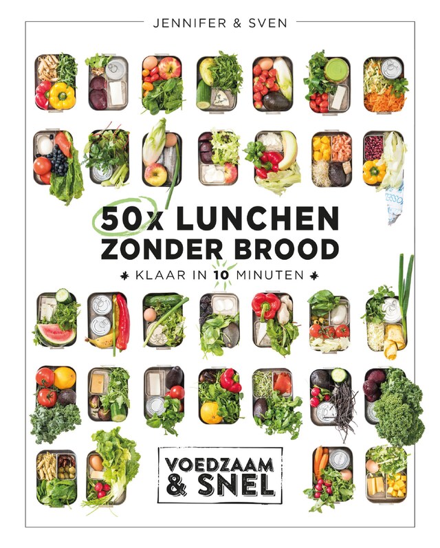 Buchcover für 50x lunchen zonder brood