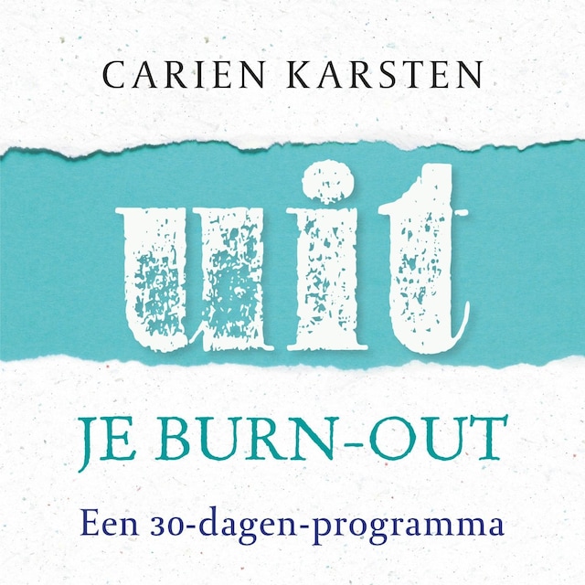 Boekomslag van Uit je burnout