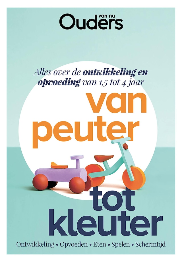 Book cover for Van peuter tot kleuter