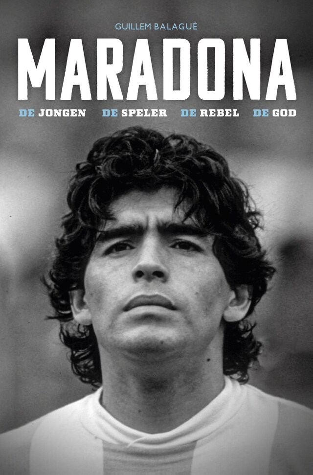 Kirjankansi teokselle Maradona