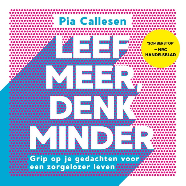 Book cover for Leef meer, denk minder