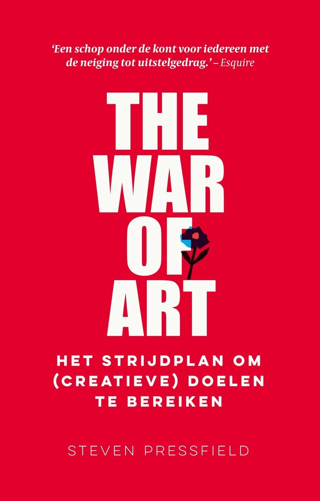 Book cover for The War of Art - Nederlandse editie