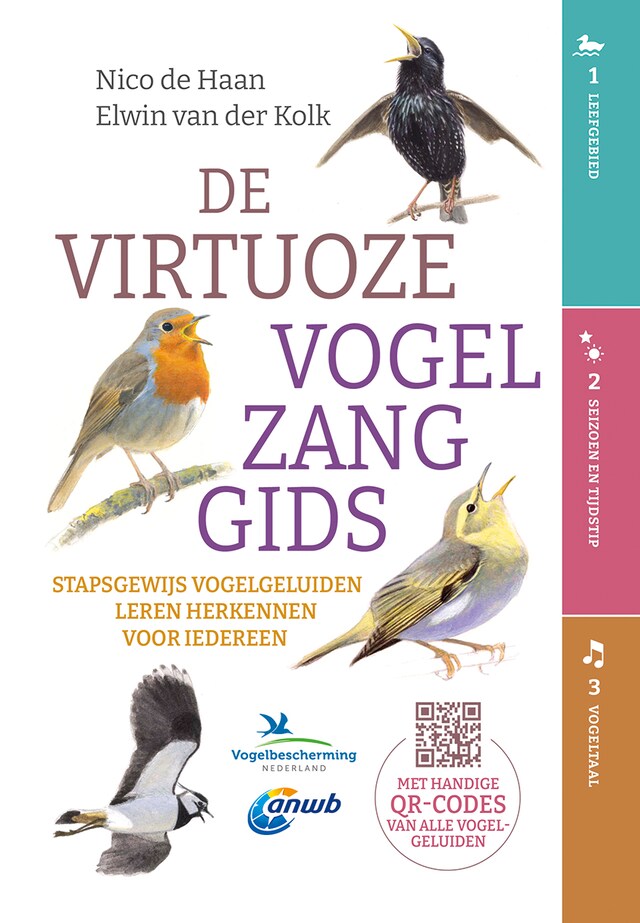 Boekomslag van De virtuoze vogelzanggids