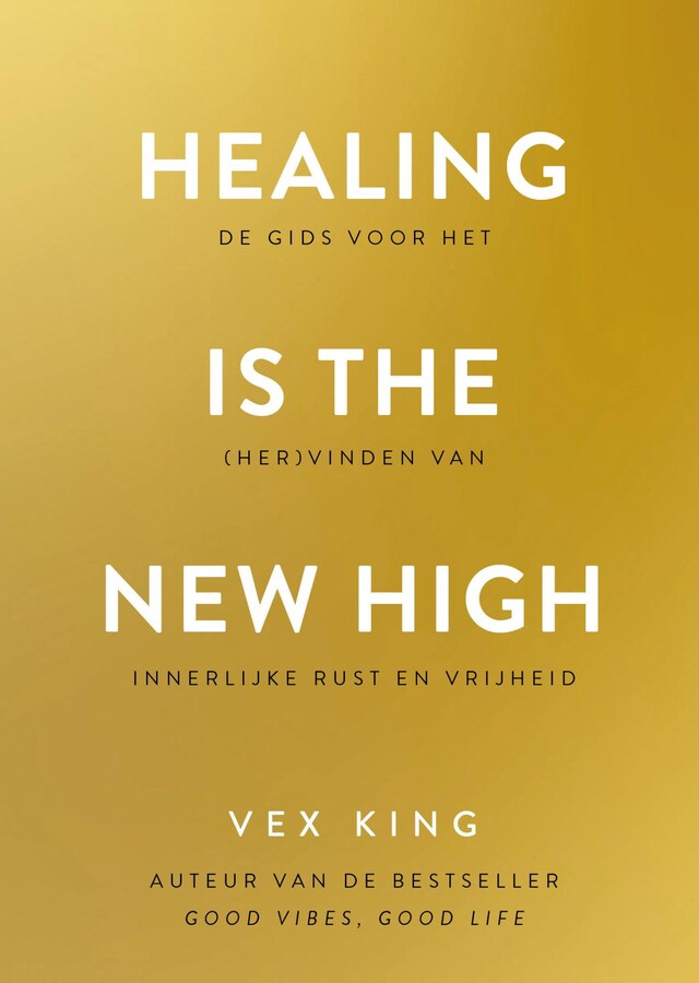 Bogomslag for Healing Is the New High - Nederlandse editie