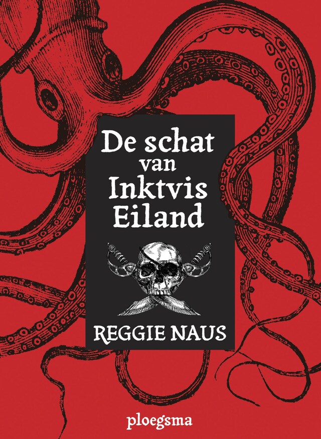 Couverture de livre pour De schat van Inktvis Eiland