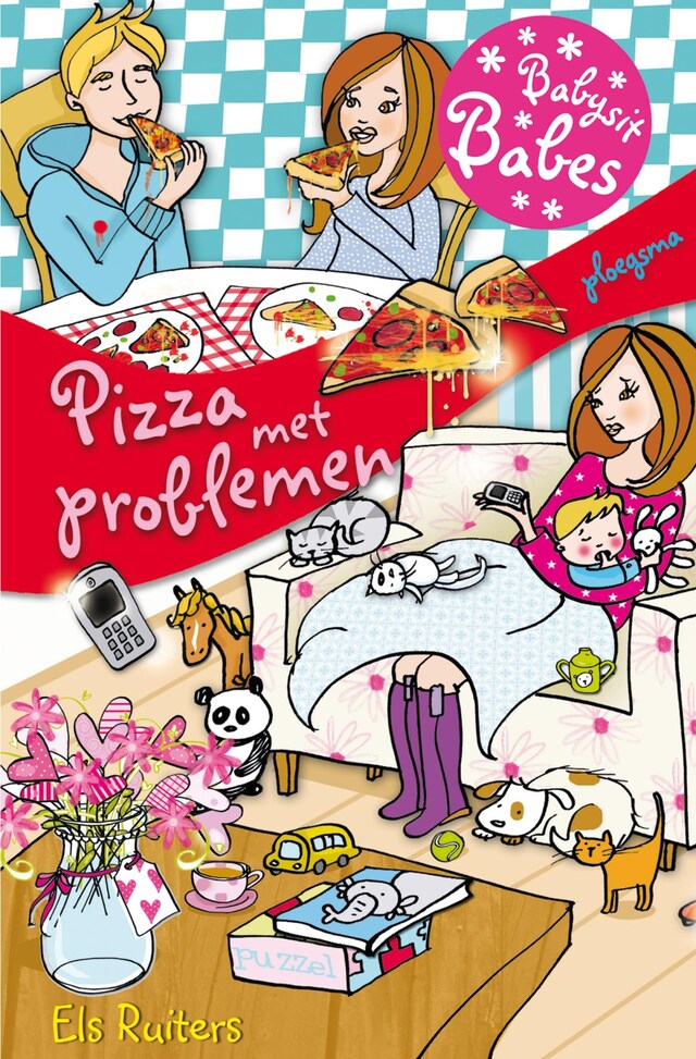 Couverture de livre pour Pizza met problemen