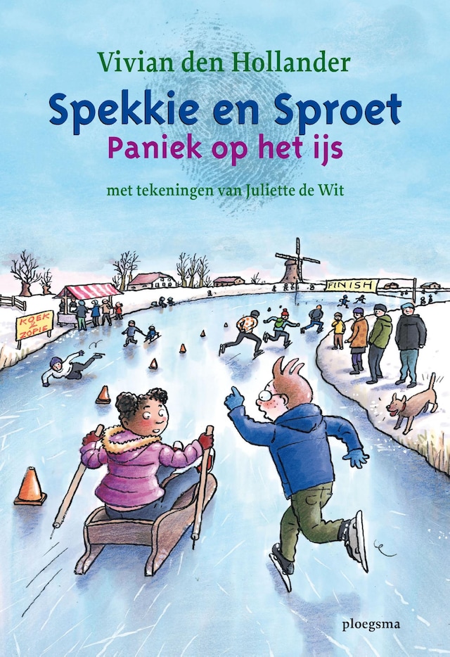 Book cover for Paniek op het ijs