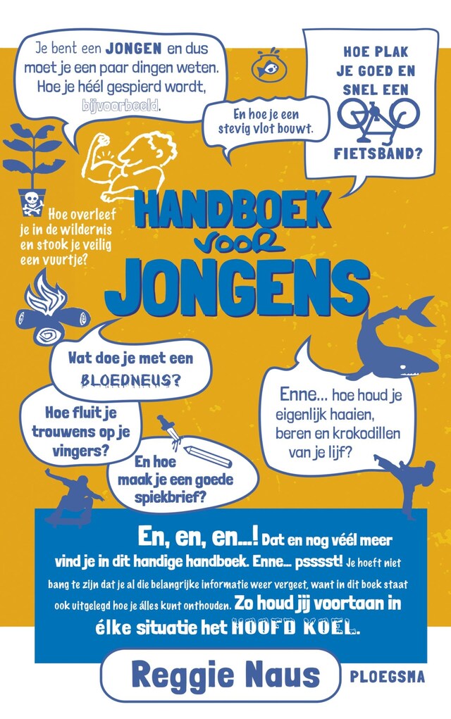 Book cover for Handboek voor jongens