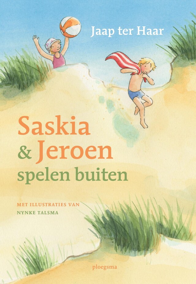 Book cover for Saskia & Jeroen spelen buiten