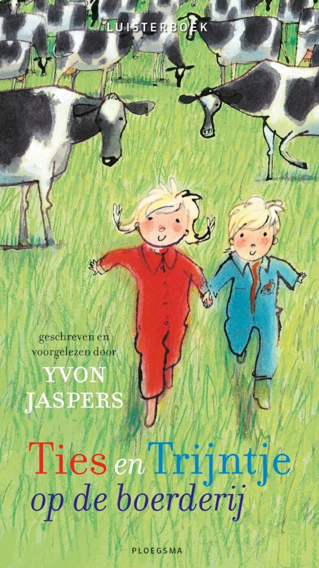 Book cover for Ties en Trijntje op de boerderij
