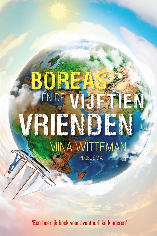 Book cover for Boreas en de vijftien vrienden