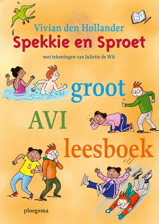 Boekomslag van Spekkie en Sproet groot AVI leesboek