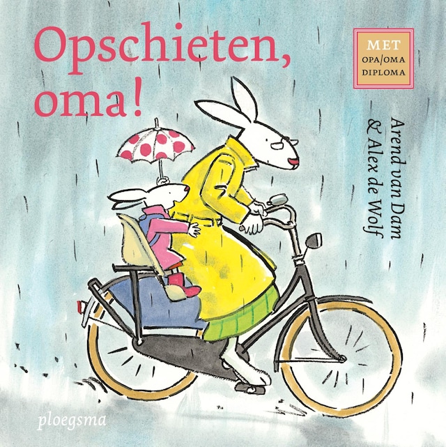 Boekomslag van Opschieten, oma!