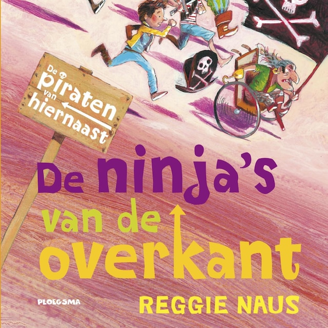 Book cover for De ninja's van de overkant