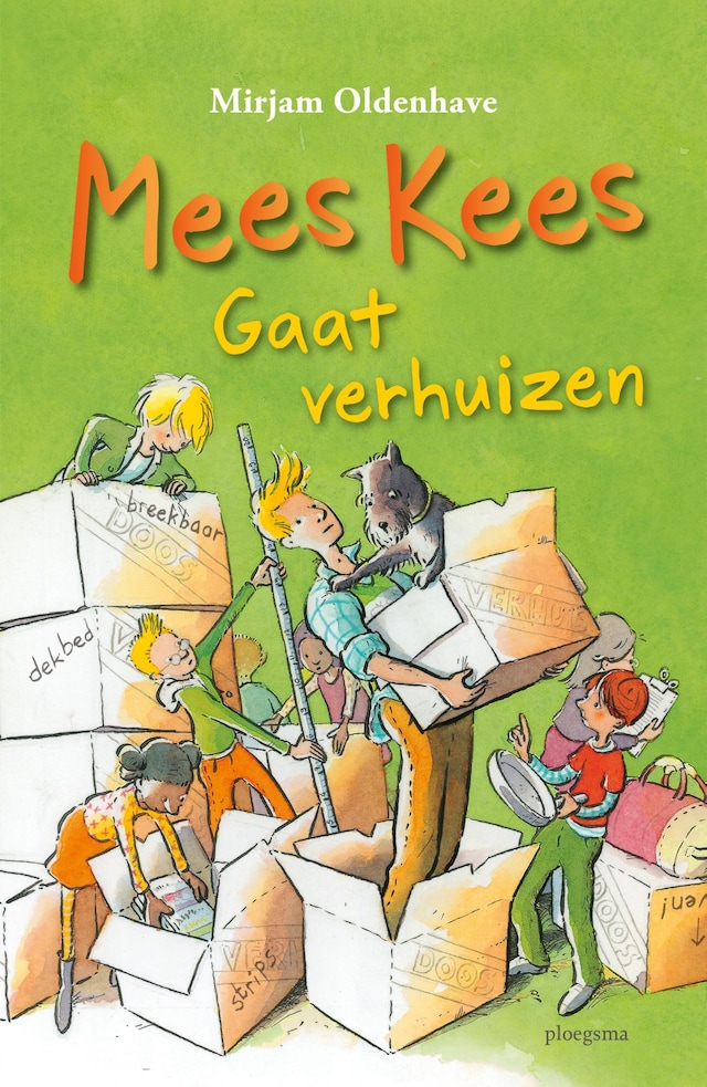 Book cover for Mees Kees gaat verhuizen