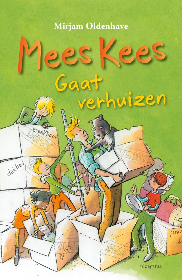 Boekomslag van Mees Kees gaat verhuizen