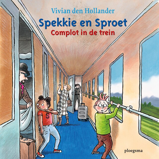 Book cover for Complot in de trein