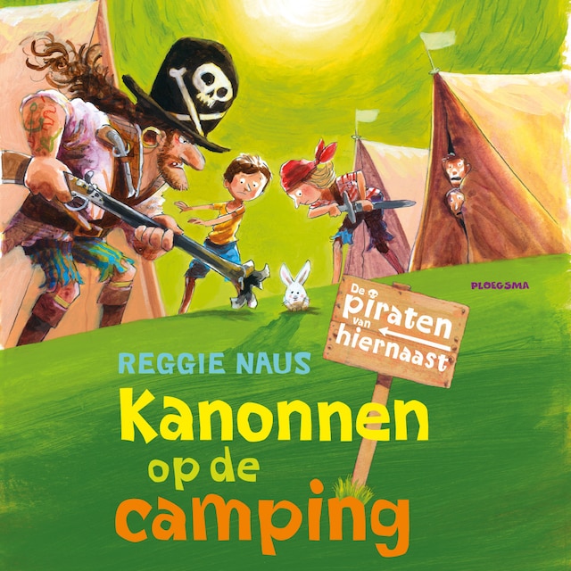 Kirjankansi teokselle Kanonnen op de camping
