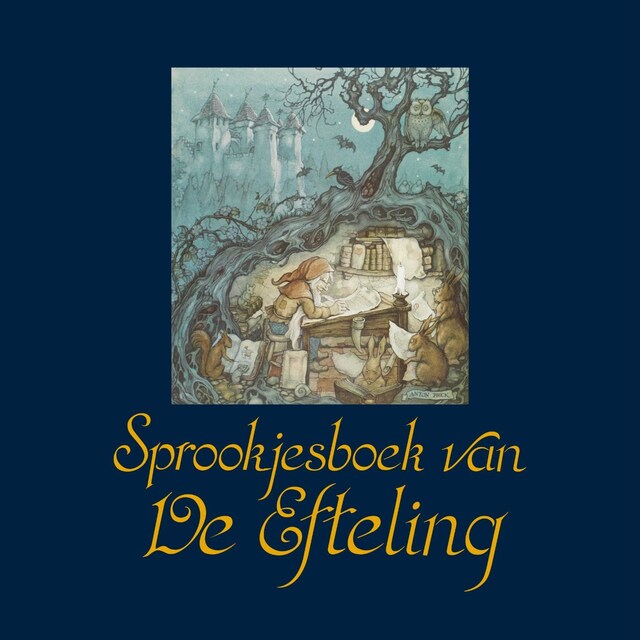 Kirjankansi teokselle Sprookjesboek van De Efteling