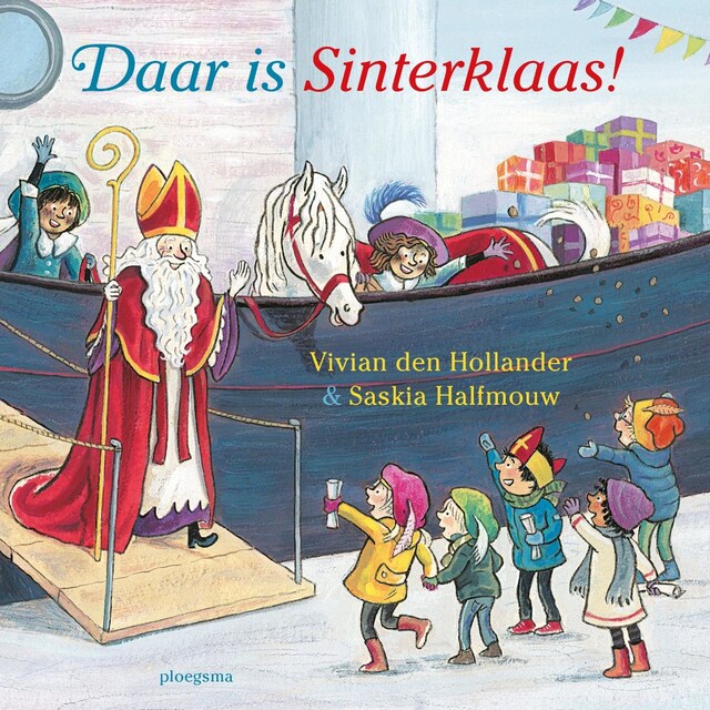 Portada de libro para Daar is Sinterklaas!