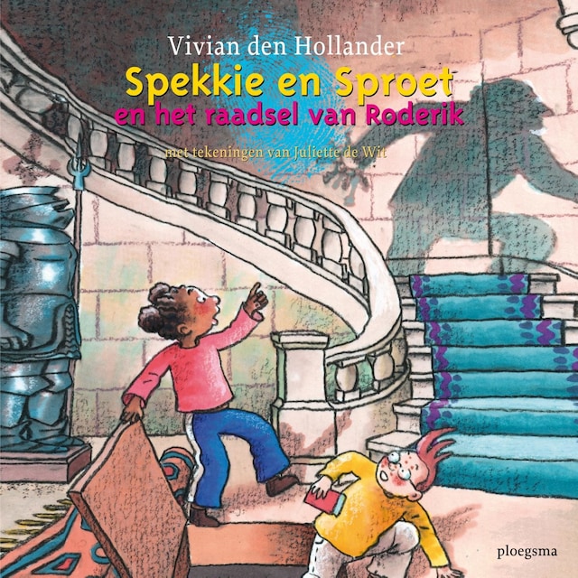 Copertina del libro per Spekkie en Sproet en het raadsel van Roderik