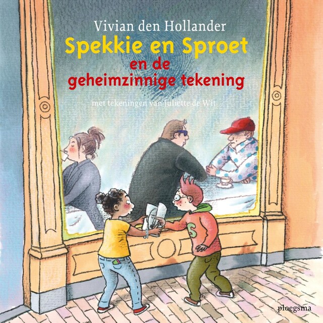 Boekomslag van Spekkie en Sproet en de geheimzinnige tekening