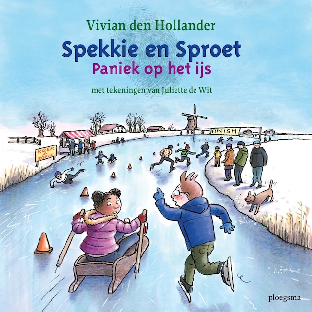 Okładka książki dla Spekkie en Sproet: Paniek op het ijs