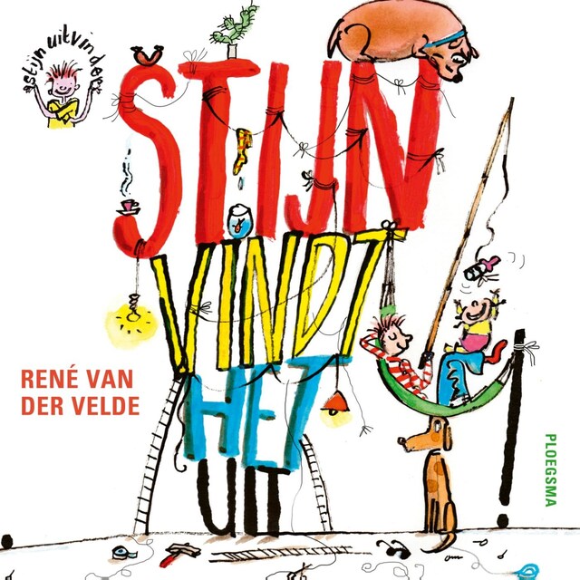 Okładka książki dla Stijn vindt het uit