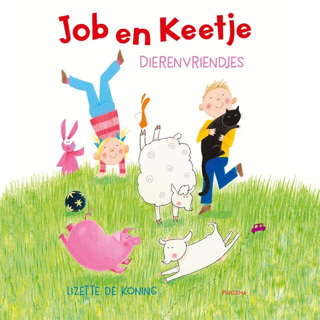 Boekomslag van Job en Keetje: Dierenvriendjes