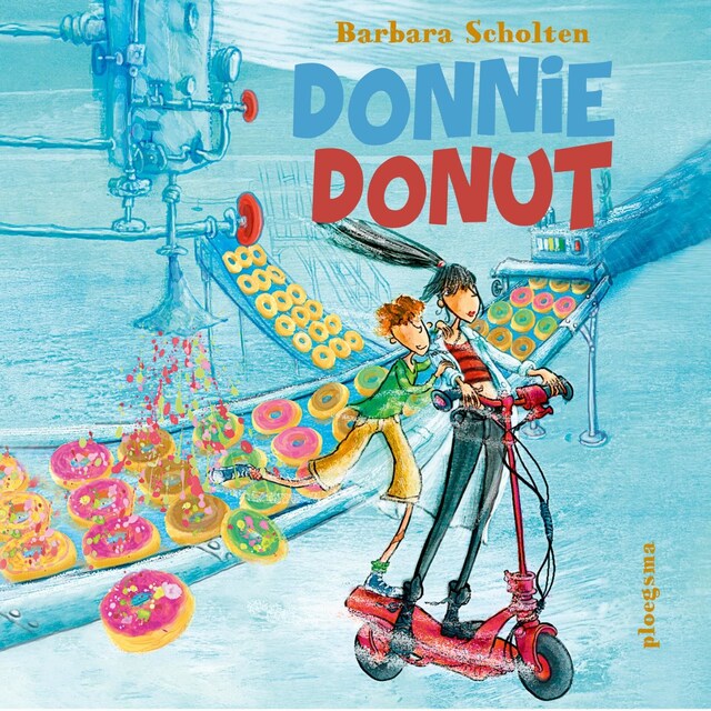 Portada de libro para Donnie Donut