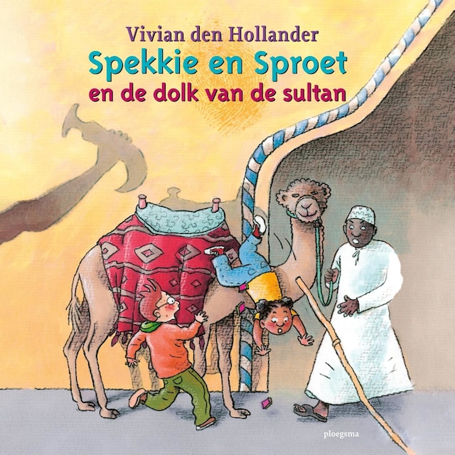 Okładka książki dla Spekkie en Sproet en de dolk van de sultan
