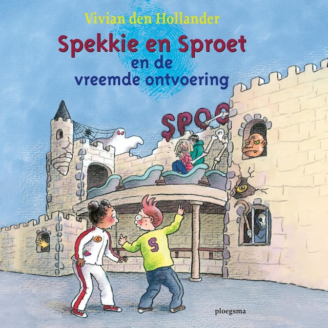 Okładka książki dla Spekkie en Sproet en de vreemde ontvoering