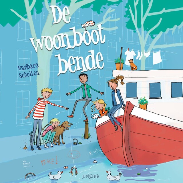 Copertina del libro per De woonbootbende