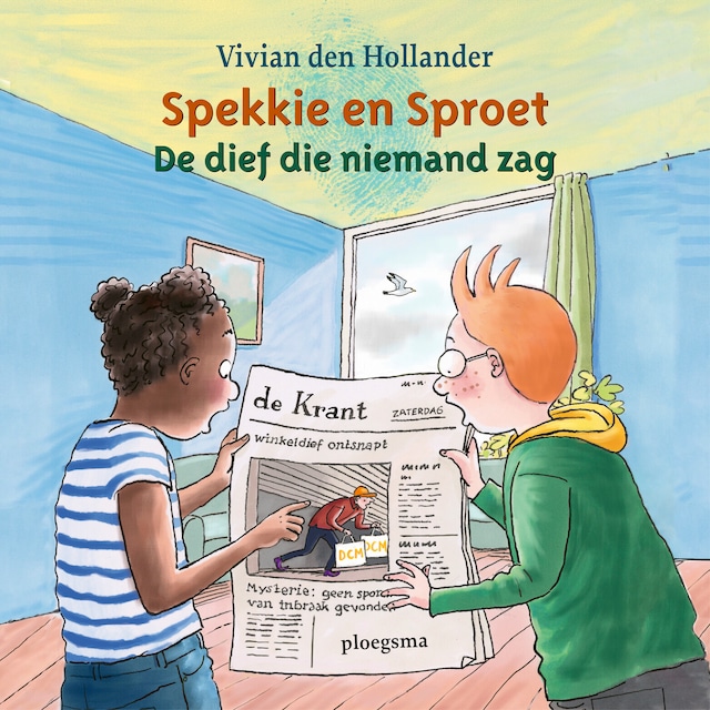 Portada de libro para De dief die niemand zag