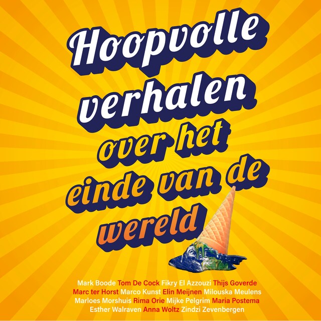 Boekomslag van Hoopvolle verhalen over het einde van de wereld