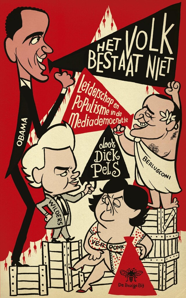 Book cover for Het volk bestaat niet