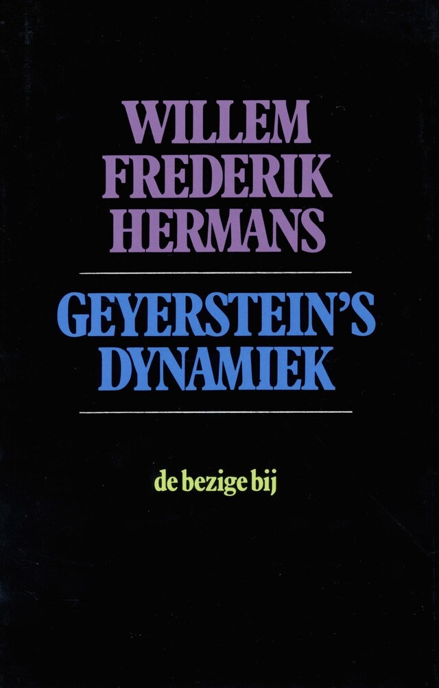 Book cover for Geyerstein's dynamiek