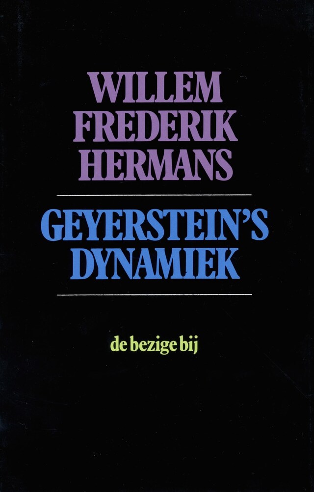 Boekomslag van Geyerstein's dynamiek