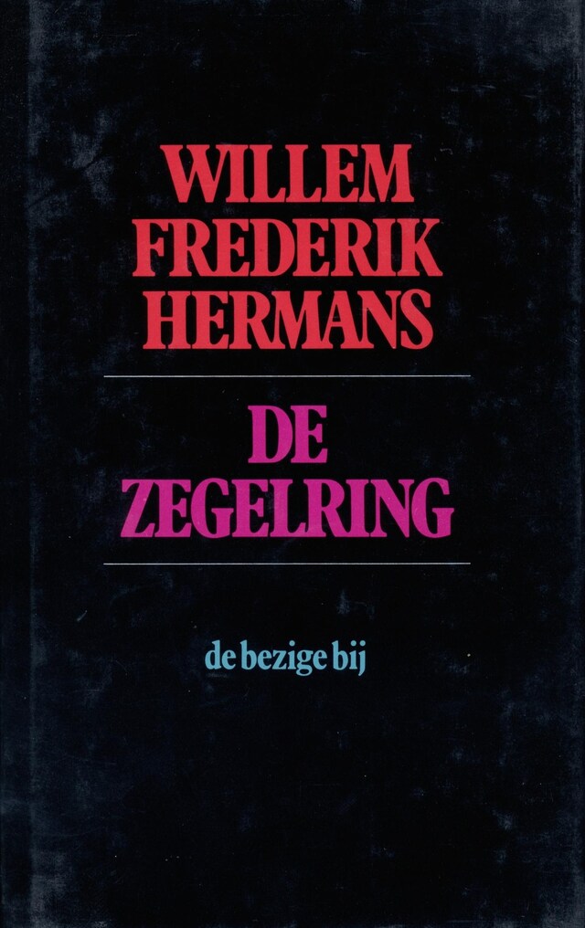 Buchcover für De zegelring