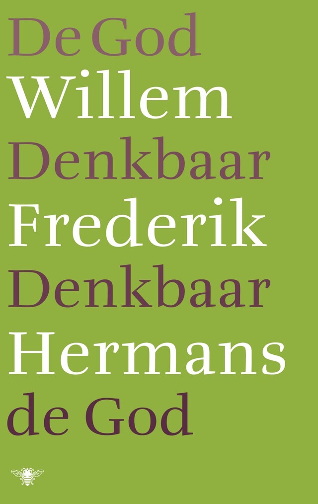 Book cover for De God denkbaar, denkbaar de God