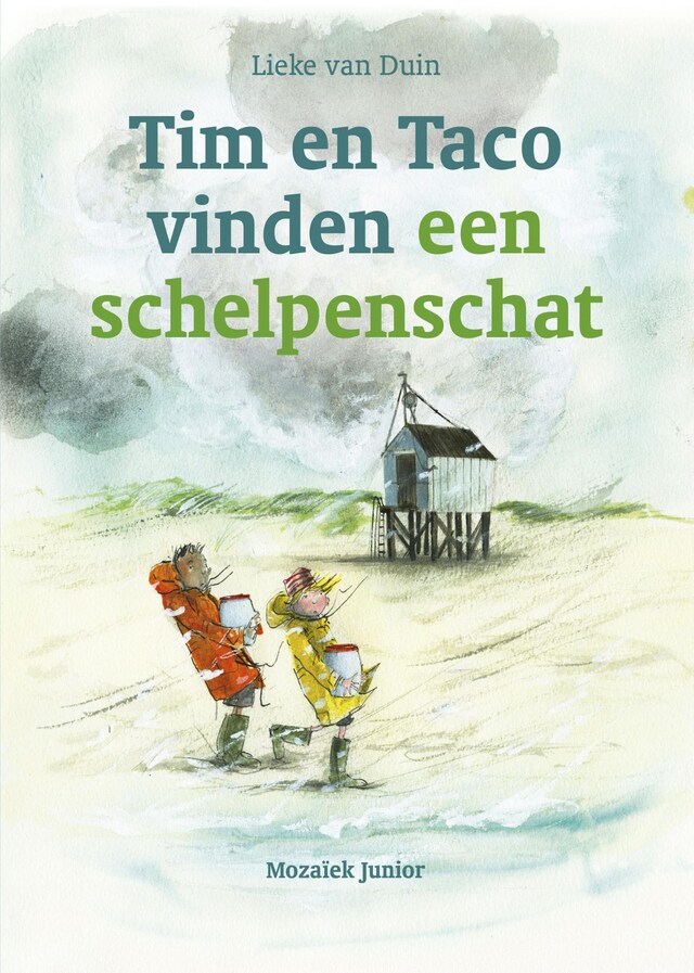 Book cover for Tim en Taco vinden een schelpenschat