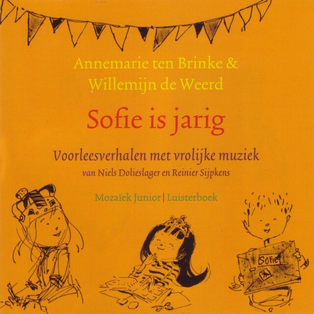 Book cover for Sofie is jarig
