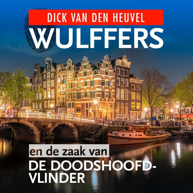 Book cover for Wulffers en de zaak van de doodshoofdvlinder