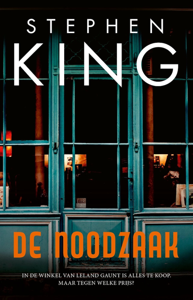 Book cover for De noodzaak