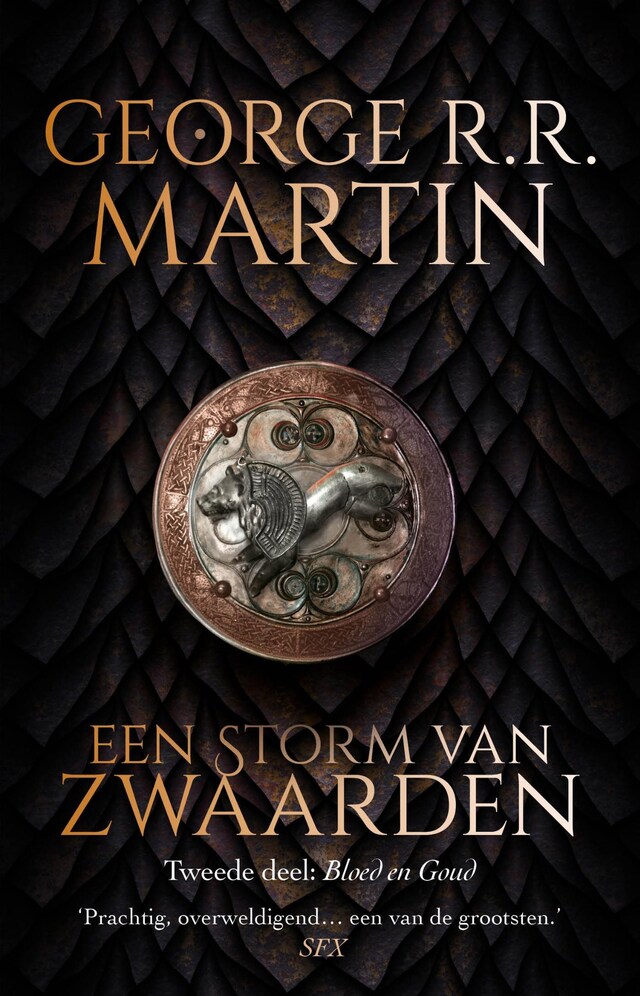 Book cover for Een storm van zwaarden B Bloed en goud