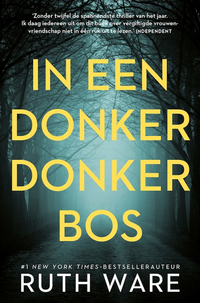 Book cover for In een donker, donker bos