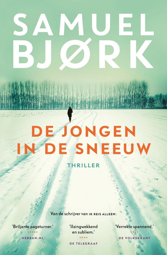 Boekomslag van De jongen in de sneeuw