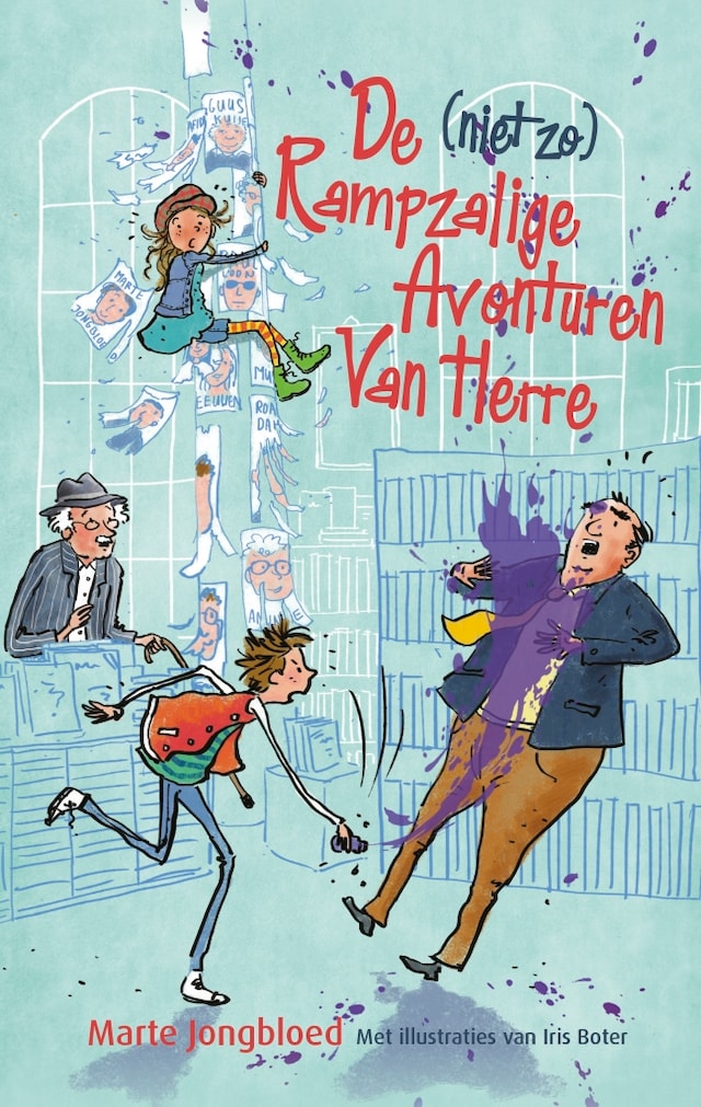 Okładka książki dla De (niet zo) rampzalige avonturen van Herre