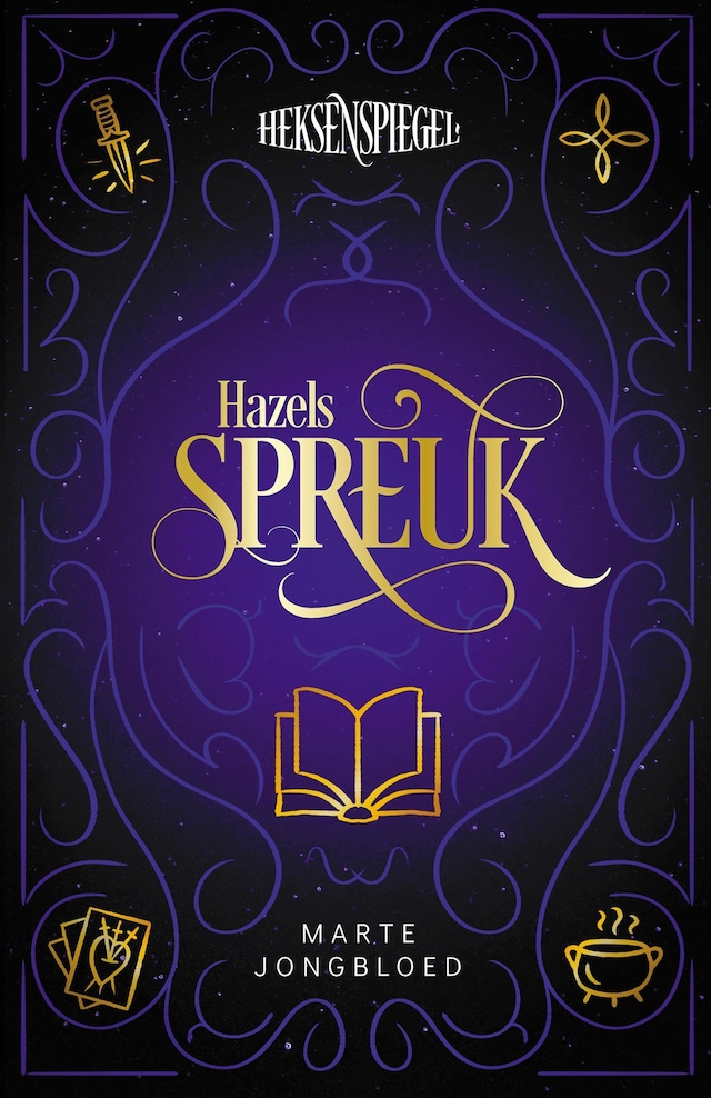 Book cover for Hazels spreuk